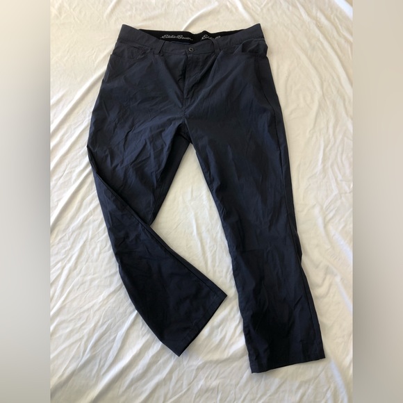 EDDIE BAUER MEN’S NYLON/SPANDEX HYBRID PANTS SZ 40x30 (EUC) - Picture 1 of 10